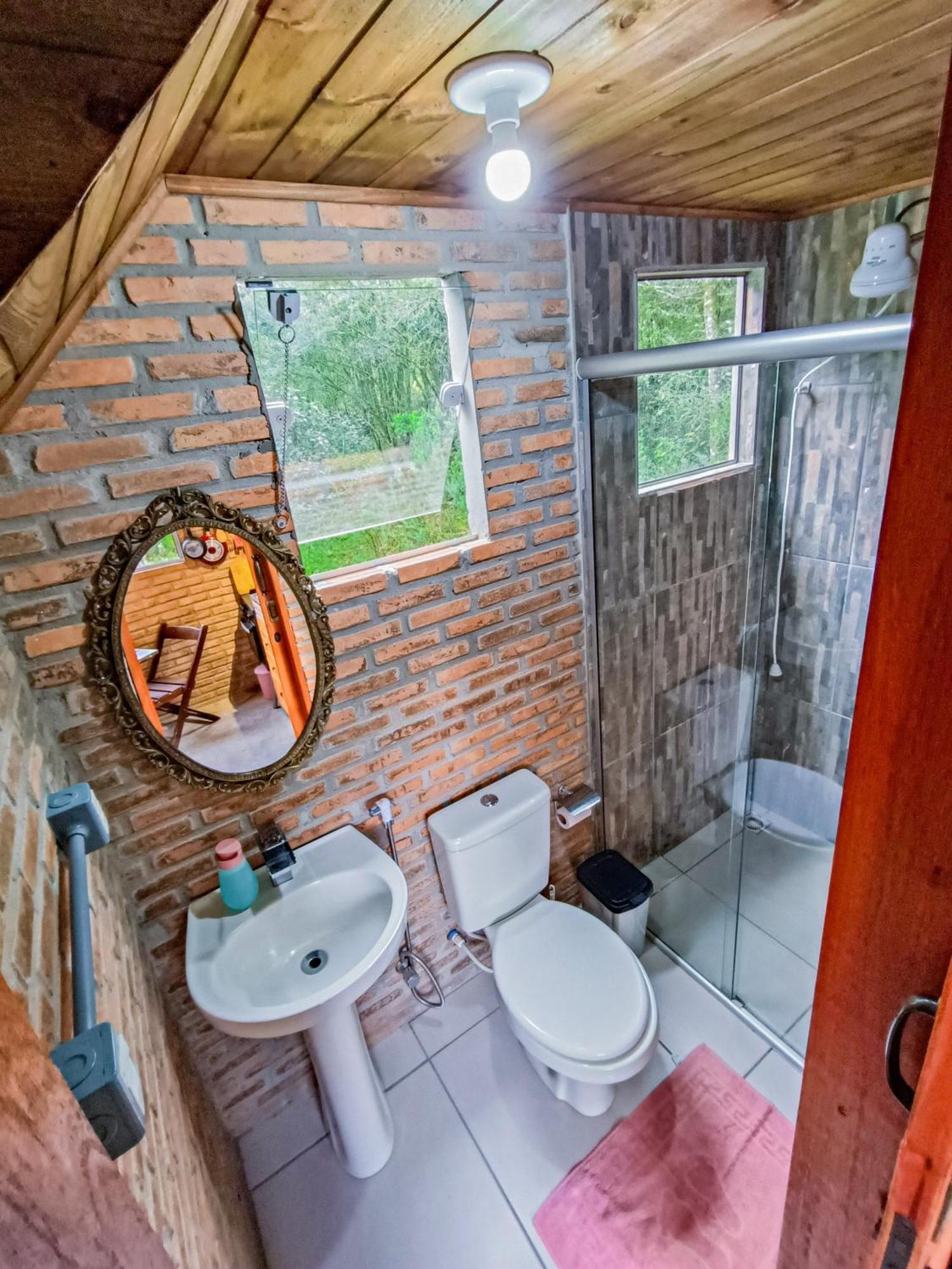 Cabana Na Floresta Rincao Do Fortaleza Cambará Eksteriør billede