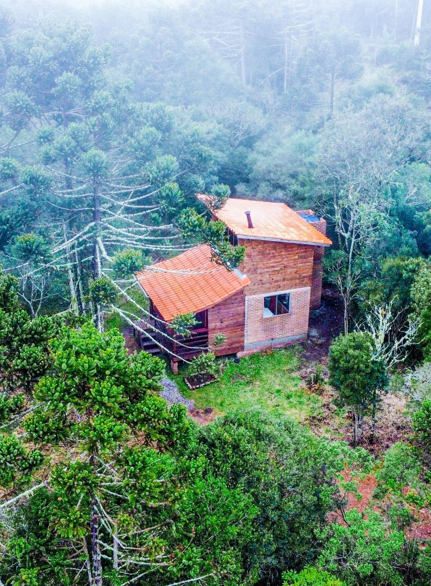 Cabana Na Floresta Rincao Do Fortaleza Cambará Eksteriør billede