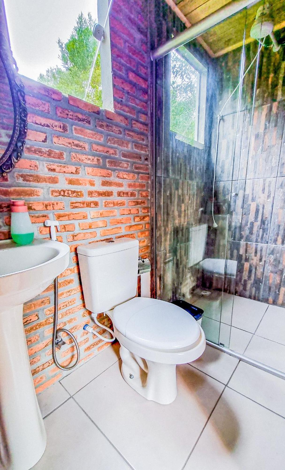 Cabana Na Floresta Rincao Do Fortaleza Cambará Eksteriør billede